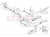 REAR SWING ARM - Husqvarna TE 449-511 2012