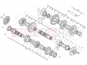 GEAR BOX - Husqvarna TC 449 2012