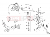 REAR BRAKE SYSTEM - Husqvarna TC 449 2012
