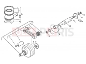 HUSQVARNA 2006 SMS-TE 610 CRANKSHAFT - PISTON