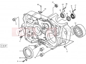 HUSQVARNA 2006 SMS-TE 610 CRANKCASE CARTER R.H.