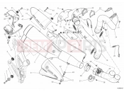 DUCATI 2013 Diavel EXHAUST SYSTEM » EXHAUST SYSTEM