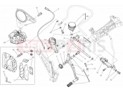 DUCATI 2013 Diavel REAR BRAKE SYSTEM » BRAKING SYSTEM