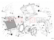 DUCATI 2013 Diavel RADIATOR, WATER,RH » COOLING SYSTEM
