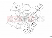 DUCATI 2013 Diavel HORIZONTAL CYLINDER HEAD » VALVE DRIVE