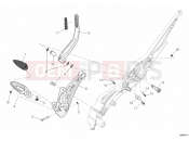 DUCATI 2013 Diavel FOOTRESTS, RIGHT » UNCLASSIFIED