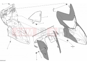 DUCATI 2013 HYPERMOTARD COWLING » PLASTICS