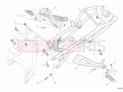DUCATI 2013 Streetfighter 1098 S REAR FRAME » FRAME