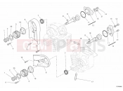 DUCATI Hypermotard 1100 EVO CAMSHAFT » VALVE DRIVE