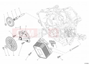 DUCATI 2012 Superbike 1199 Panigale GENERATOR COVER - WATER PUMP » COOLING SYSTEM