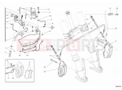 DUCATI 2012 Multistrada 1200 S Sport FRONT BRAKE SYSTEM » BRAKING SYSTEM