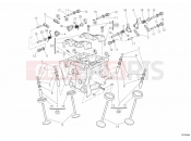 DUCATI 2012 Multistrada 1200 S Sport VERTICAL CYLINDER HEAD » VALVE DRIVE
