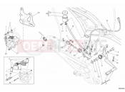 DUCATI 2012 Monster 696 ABS REAR BRAKE SYSTEM » BRAKING SYSTEM