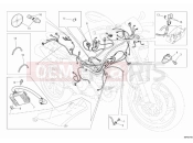DUCATI 2012 Monster 796 ABS WIRING HARNESS » WIRING HARNESS