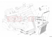 DUCATI 2012 Monster 796 ABS OIL COOLER » LUBRICATION SYSTEM