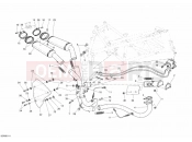 DUCATI Superbike 848 EVO EXHAUST SYSTEM » EXHAUST SYSTEM