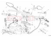 DUCATI 2012 Diavel Carbon HANDLEBAR » HANDLE BAR