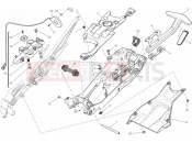 DUCATI Diavel Carbon BRA REAR FRAME COMP. » FRAME