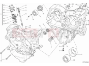 DUCATI Diavel Carbon BRA HALF-CRANKCASES PAIR » ENGINE CASE