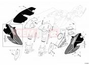 DUCATI 2011 Hypermotard 1100 EVO SP FAIRING » PLASTICS