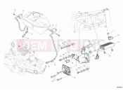 DUCATI 2011 Hypermotard 1100 EVO SP BATTERY » WIRING HARNESS