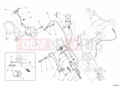DUCATI 2011 Multistrada 1200 REAR BRAKING SYSTEM » BRAKING SYSTEM