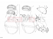 DUCATI 2011 Monster 696 ABS METER » HANDLE BAR