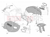 DUCATI 2011 Monster 696 ABS FAIRING » PLASTICS
