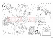 DUCATI 2011 Monster 696 ABS WHEELS » FRONT WHEEL