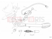 DUCATI 2011 Monster 696 ABS SIDE STAND » ACCESSORIES