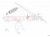 DUCATI Monster 796 ABS REAR SHOCK ABSORBER » SWING ARM