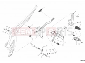 DUCATI Diavel FOOTRESTS, LEFT » UNCLASSIFIED