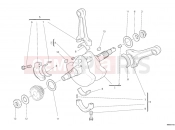 DUCATI 2010 Hypermotard 1100 EVO SP CRANKSHAFT » ENGINE CASE