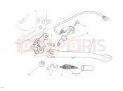 DUCATI 2010 Monster 1100 S ABS SIDE STAND » ACCESSORIES