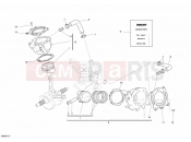 DUCATI 2010 Superbike 1198 CYLINDER - PISTON » ENGINE CASE