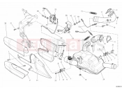 DUCATI 2010 Multistrada 1200 ABS EXHAUST SYSTEM » EXHAUST SYSTEM