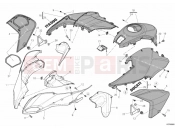 DUCATI 2010 Multistrada 1200 ABS 34A - FAIRING » PLASTICS
