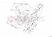DUCATI 2010 Multistrada 1200 S ABS HORIZONTAL CYLINDER HEAD » VALVE DRIVE