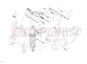 DUCATI 2010 Superbike 848 Hayden REAR SHOCK ABSORBER » SWING ARM