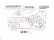 DUCATI 2010 Superbike 848 Hayden WARNING LABELS » UNCLASSIFIED