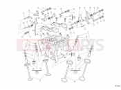 DUCATI 2010 Streetfighter VERTICAL CYLINDER HEAD » VALVE DRIVE