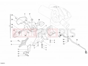 DUCATI 2009 Multistrada 1100 S TAILLIGHT » LIGHTING SYSTEM