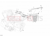 DUCATI 2009 Superbike 1198 S OIL COOLER » LUBRICATION SYSTEM