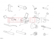 DUCATI 2009 Superbike 848 WORKSHOP SERVICE TOOLS, FRAME » FRAME