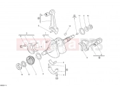DUCATI 2009 Superbike 848 CRANKSHAFT » ENGINE CASE