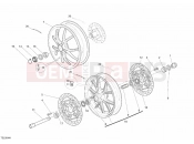 DUCATI 2008 Superbike 1098 WHEELS » FRONT WHEEL
