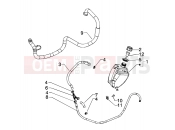 PIAGGIO Beverly 125 Cooling piping
