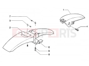 PIAGGIO Beverly 125 Front mudguard-rear mudguard