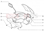 PIAGGIO Beverly 125 Handlebars covers