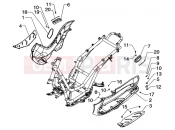 PIAGGIO Beverly 125 Passenger footrest